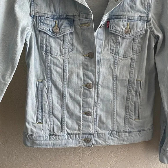 Levi's Women's Sky Blue Denim Jacket size S - Picture 5 of 12
